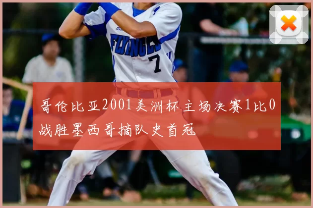 哥伦比亚2001美洲杯主场决赛1比0战胜墨西哥摘队史首冠